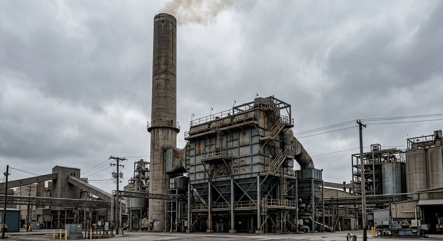Cement Industry Emissions: CO2, NOx, SO2, Dust