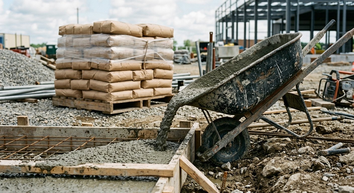 What's the Difference Between Cement and Concrete?