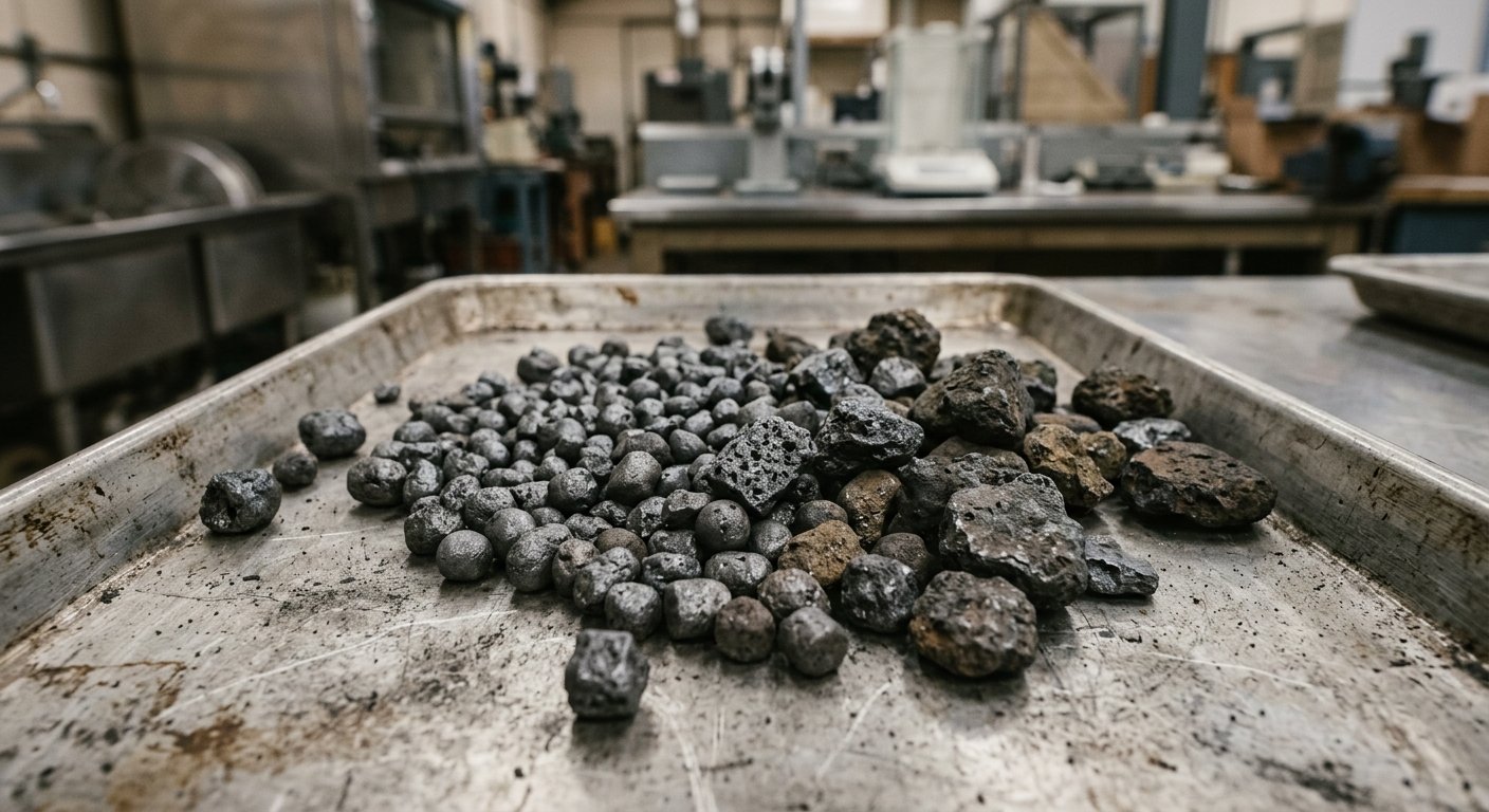 Sponge Iron Quality Control: Metallization, Carbon, Density